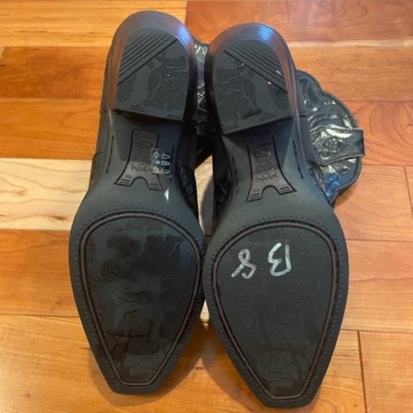 ARIAT Women's Dahlia Embossed Wingtip Cowgirl Boot Snip Toe 10011914 - Size 7.5 - Picture 10 of 13